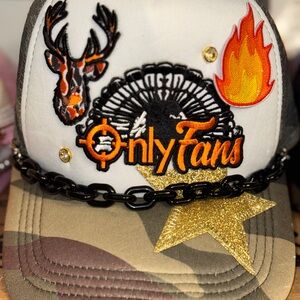 CUTOM “ONLY FANS OF THE WOODS” TRUCKER HAT